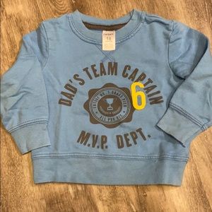 Toddler boy’s sweatshirt